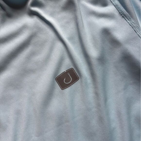 Avid Gear Sportswear Fishing Shirt UV Protection Moisture Wicking Mens Large - Picture 4 of 6